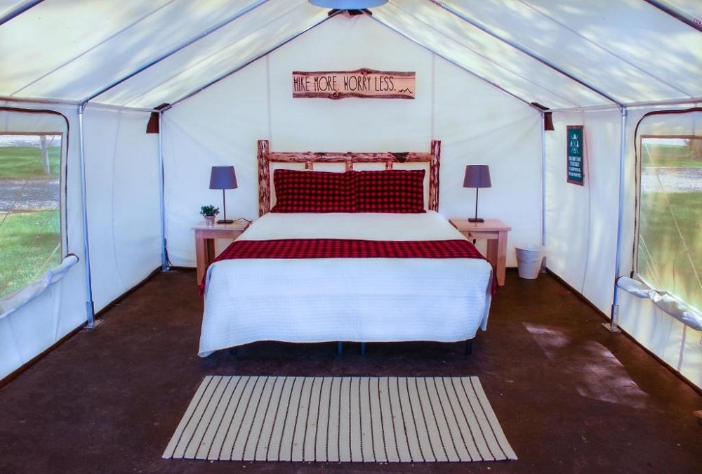 Shell Campground - Glamping Tent