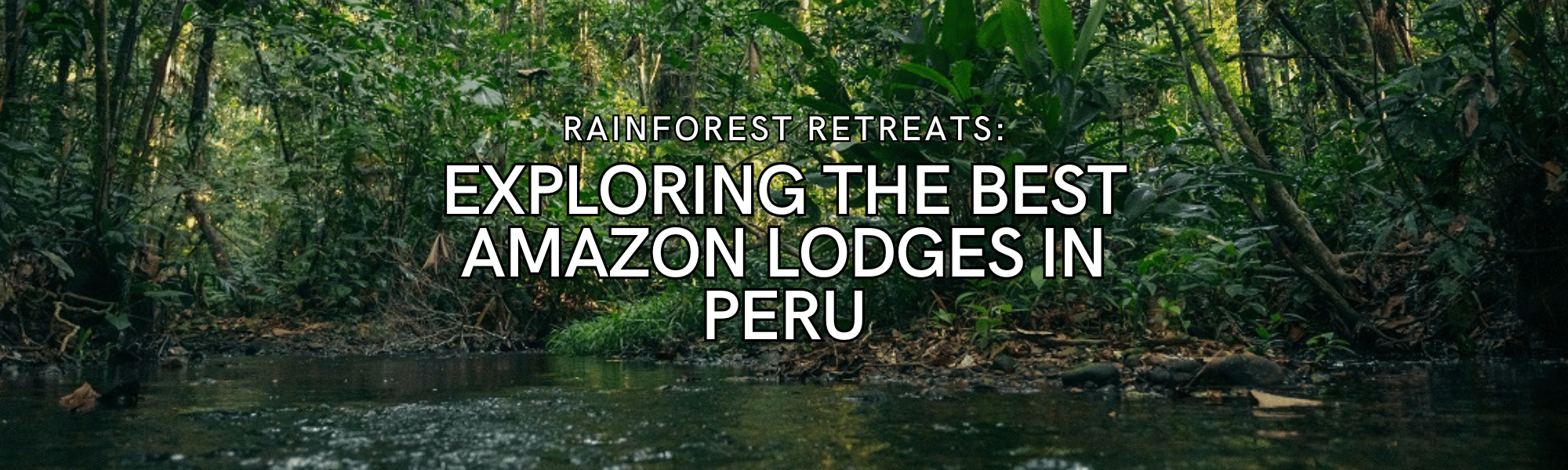 Exploring the Best Amazon Lodges in Peru