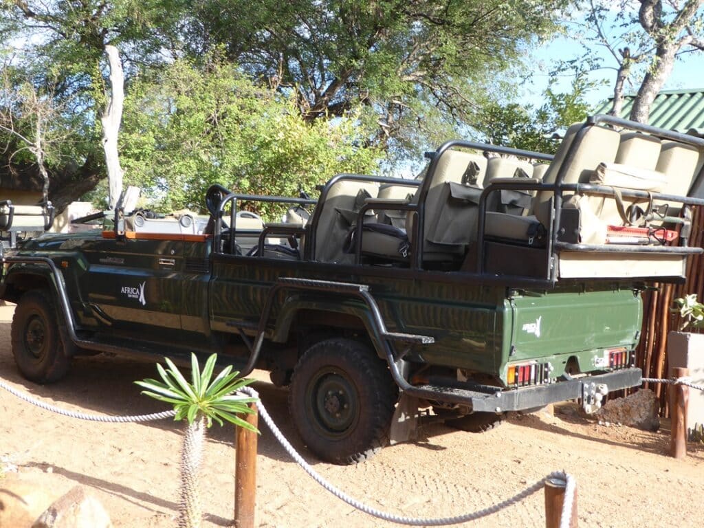 Safari Jeep in Klaserie