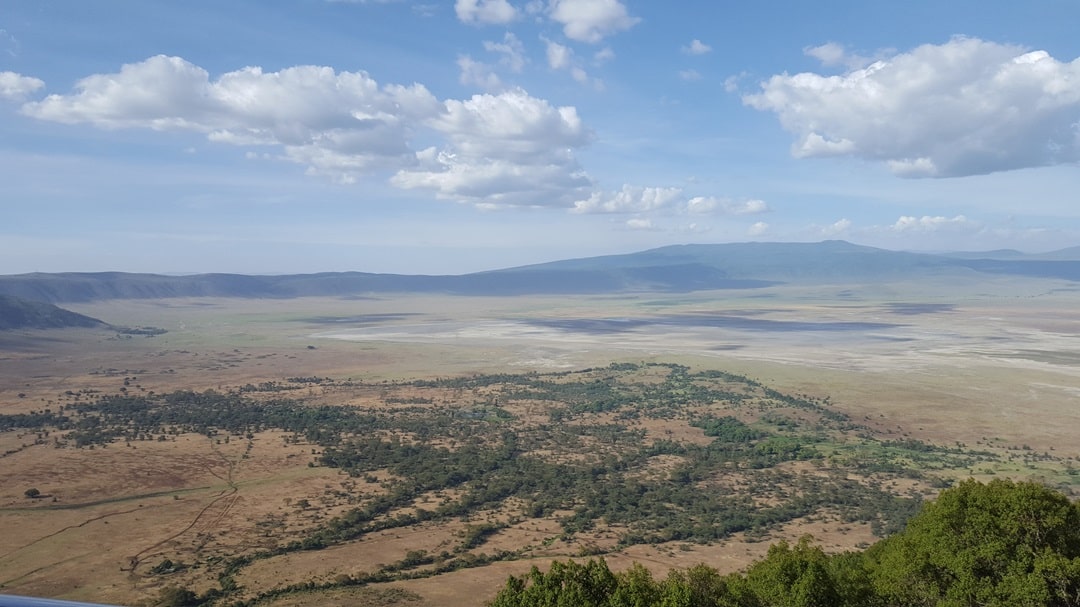 View from Hotel over Ngorongoro