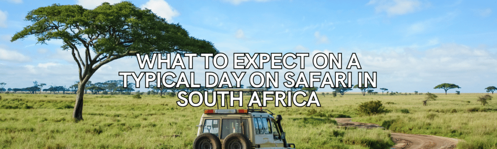 Typical Day on Safari in SA