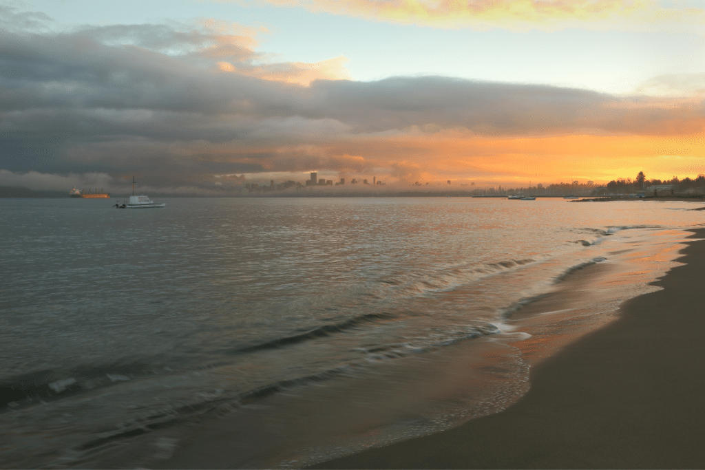 English Bay in Vancouver