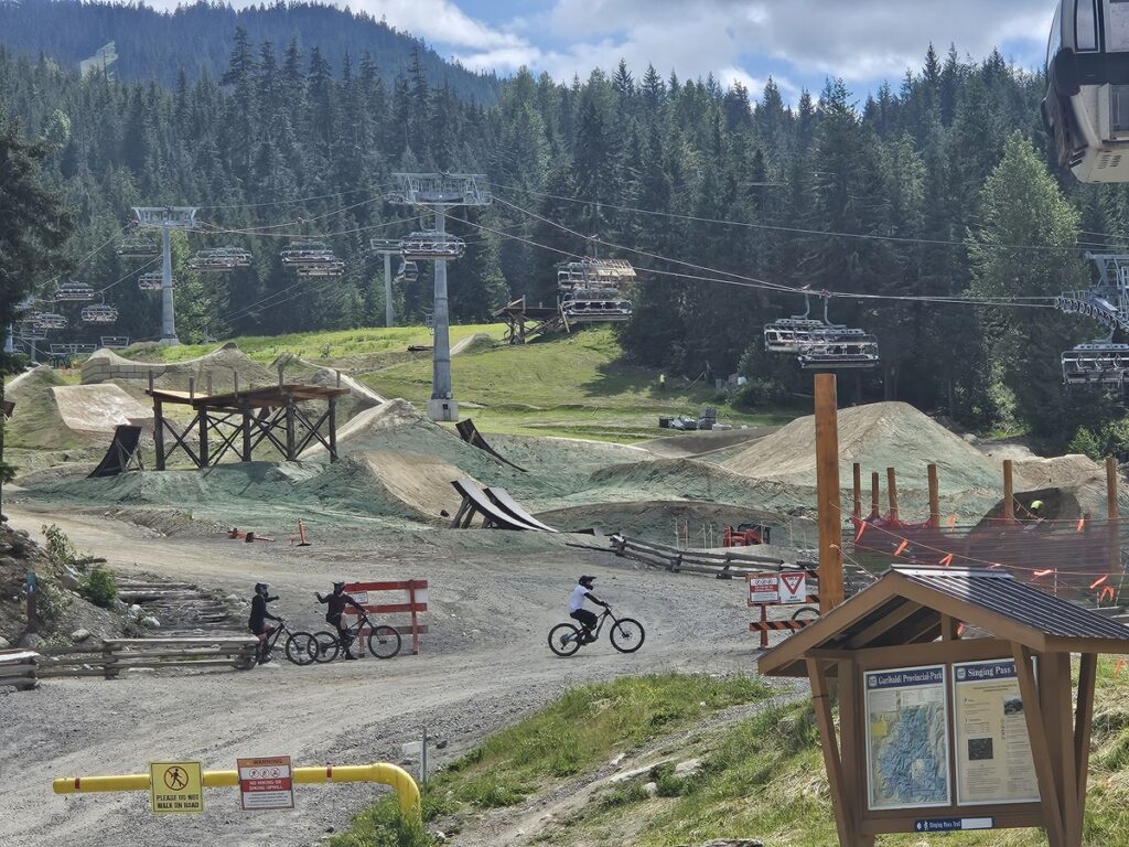 whistler biking