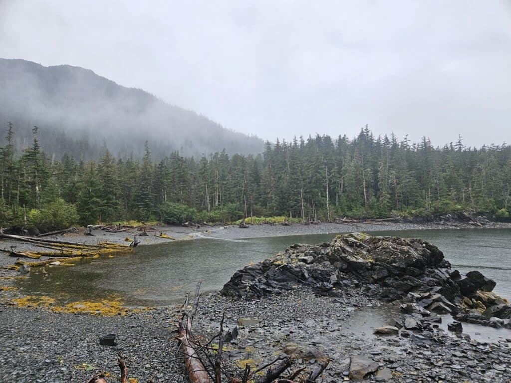 Scenery in Alaska in Prince Water Sound