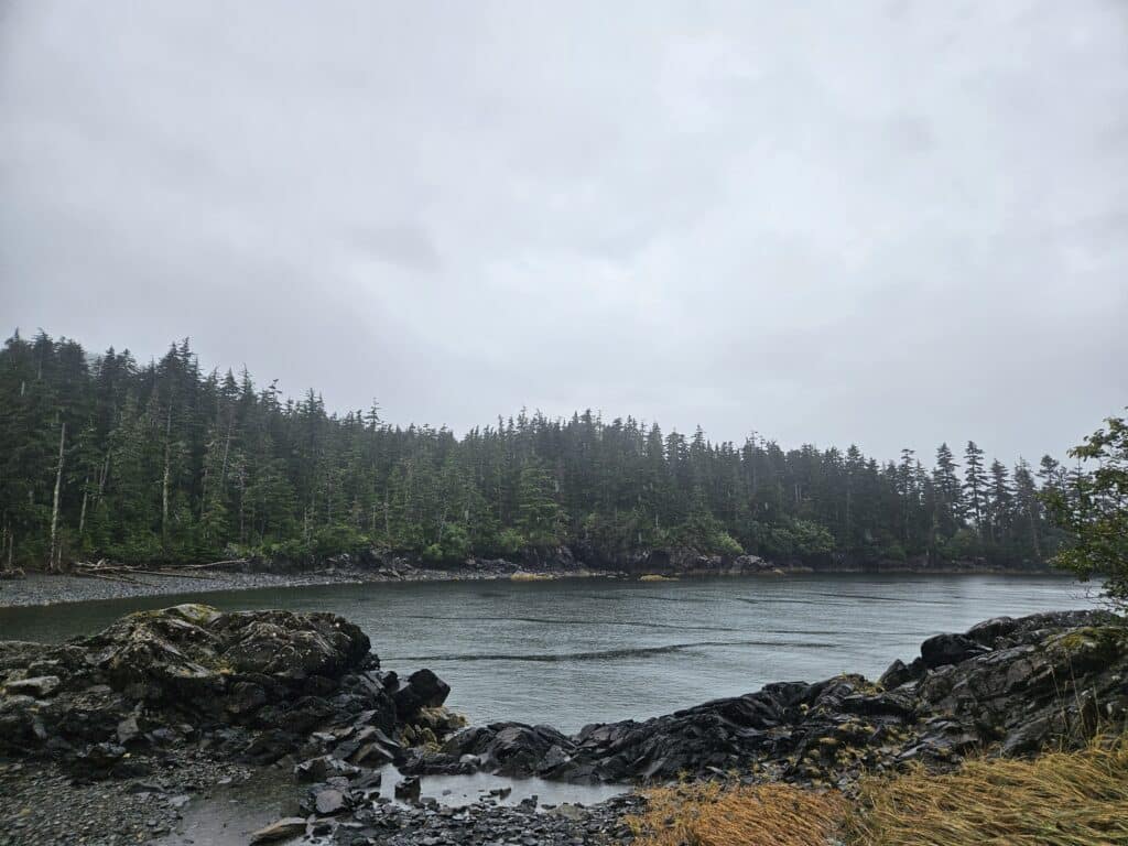 scenery from inlet in Blackstone Bay