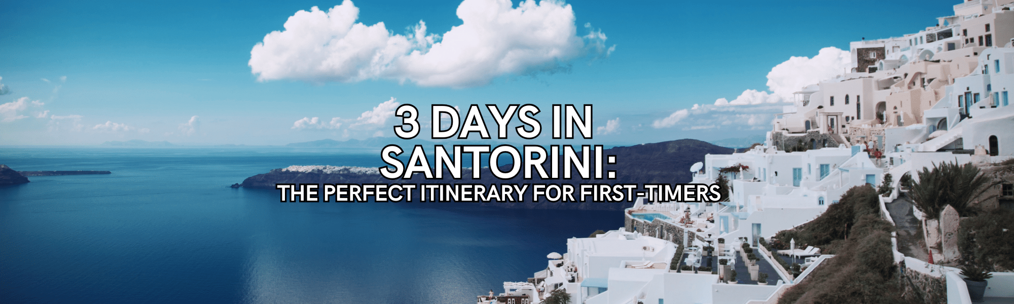 3 days in santorini