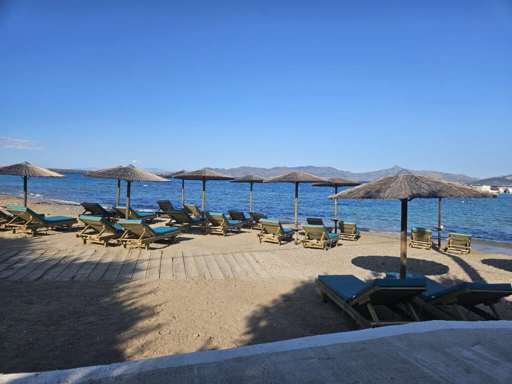 Beach By Port