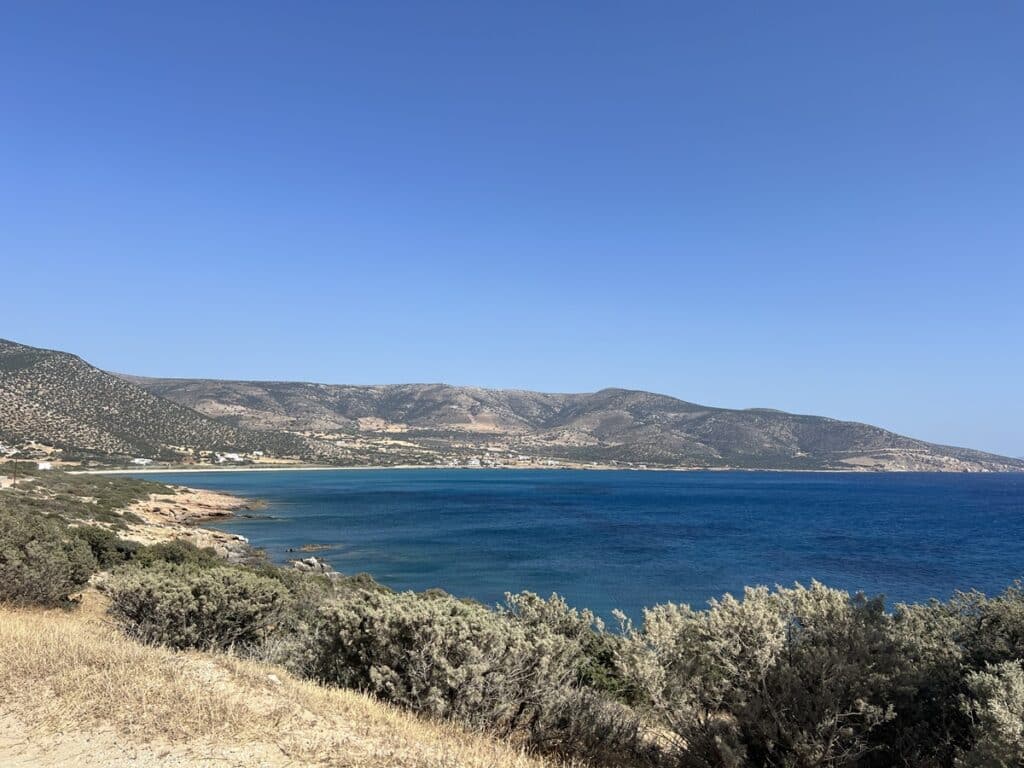 Naxos coastline