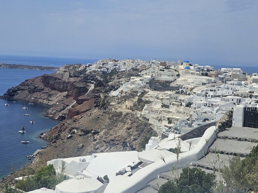 Oia end of hike