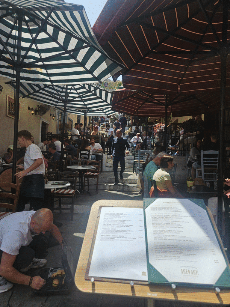 Plaka Stairs (Anefani Café)