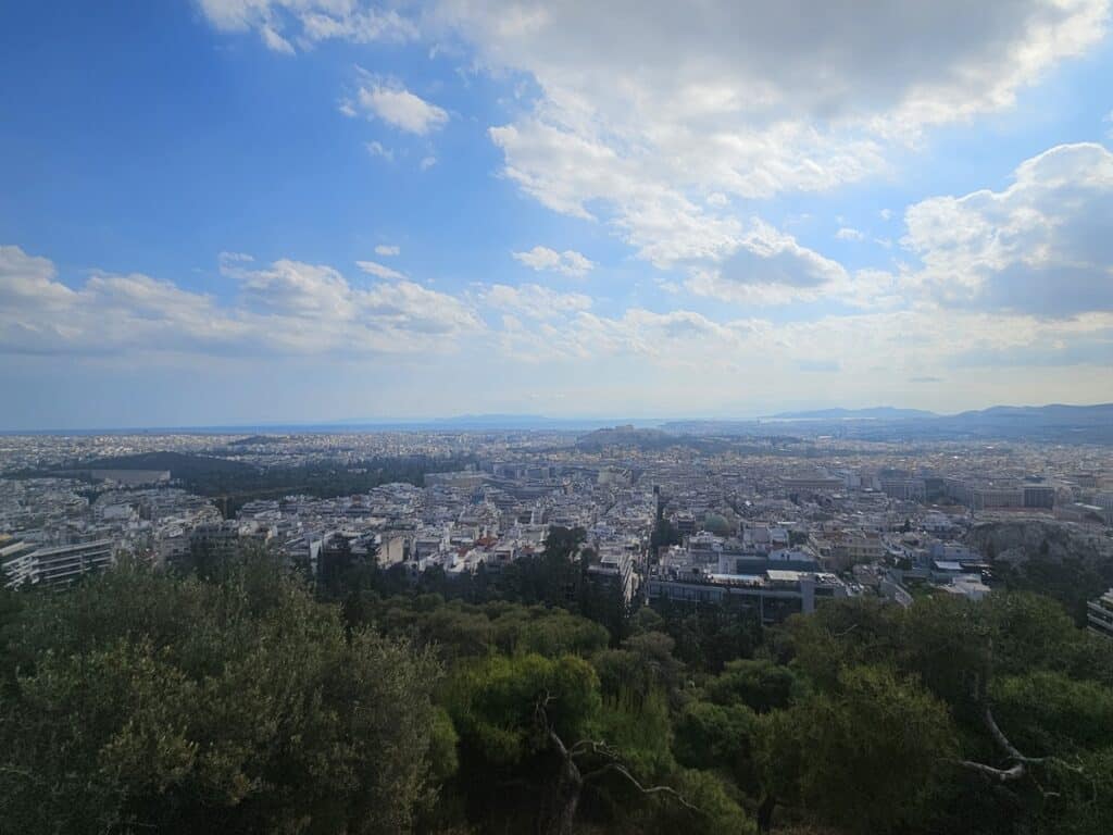View from Lycabettus Hill
