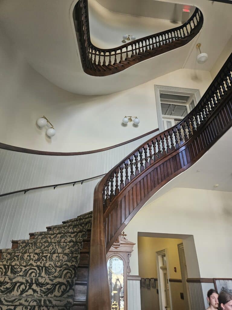 Cottonwood Falls Courthouse Stairs