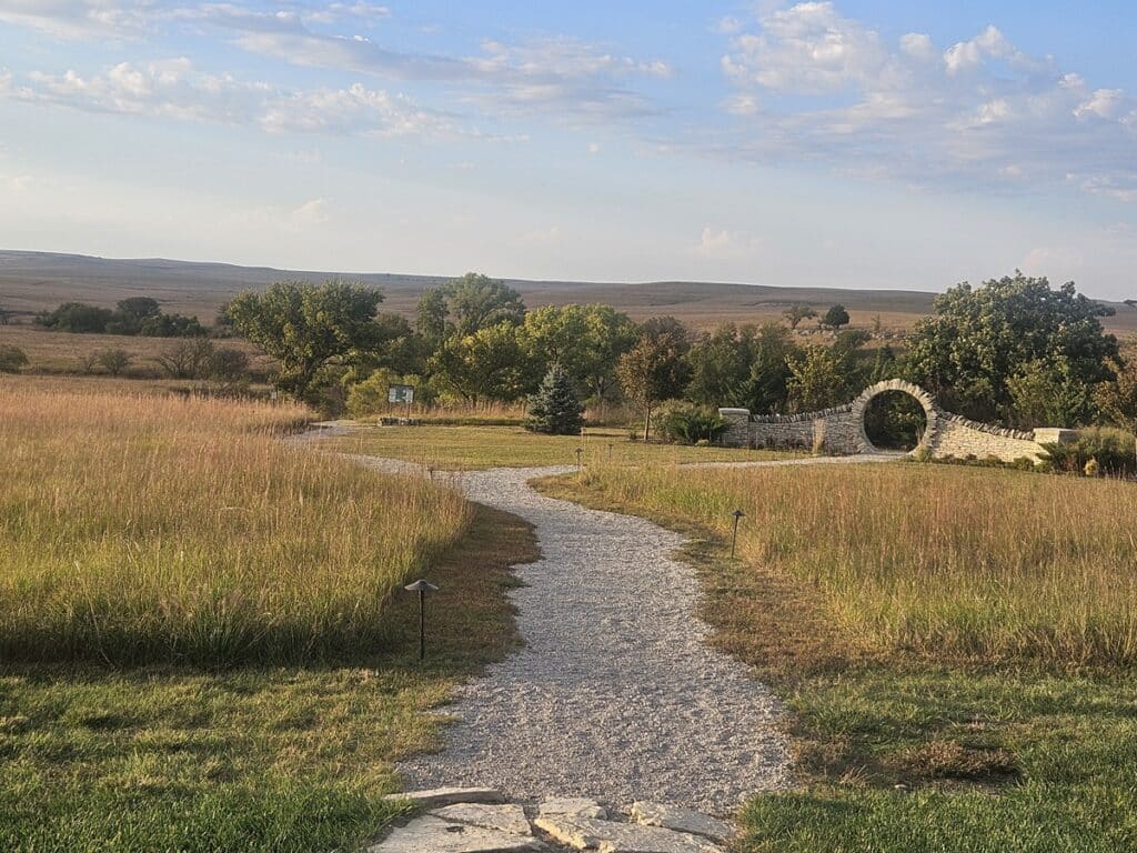 Fields behind Clover Cliff Ranch